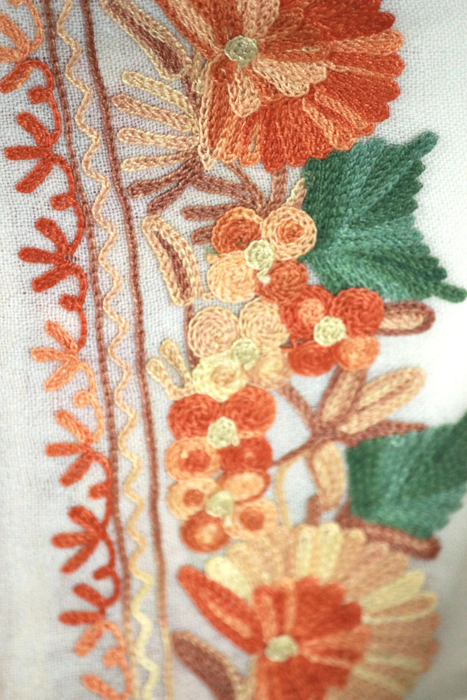 100% Pashmina (Threadwork) (Shawl) view 2